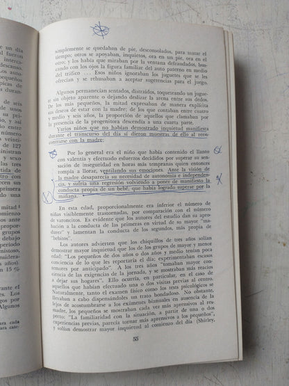 Libro usado en venta: La separacion afectiva de John Bowlby; editorial Paidos impreso en 1976 realizamos envios a todo el mundo.3