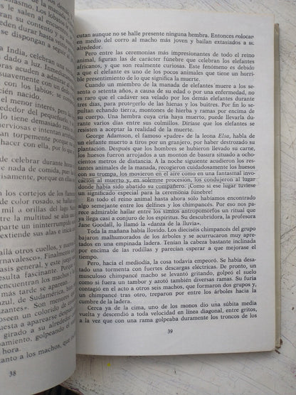Libro usado en venta: Los animales son tambien humanos de Vitus B. Droscher; editorial Sudamericana - Planeta impreso en 1986 envios a todo el mundo.3