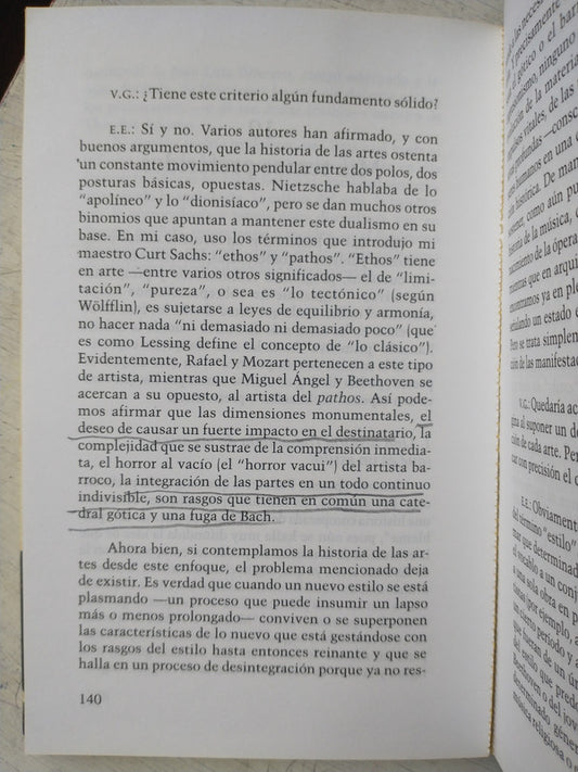 Libro usado en venta: Memorias musicales de Ernesto Epstein; editorial Emece impreso en 1995 realizamos envios a todo el mundo.2