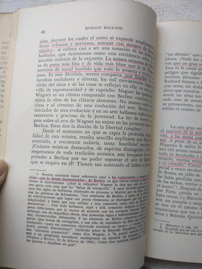 Libro usado en venta: Musicos de hoy de Romain Rolland; editorial Ricordi impreso en 1956 realizamos envios a todo el mundo.3