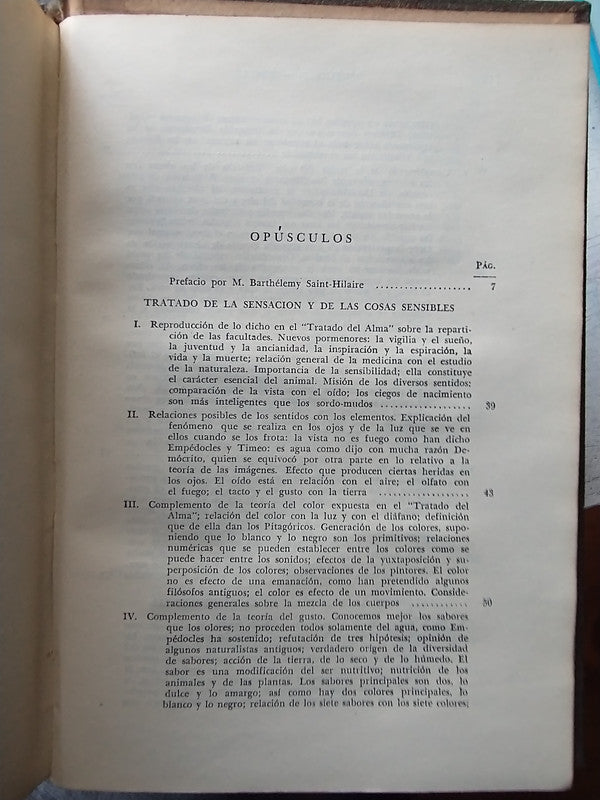 Libro usado en venta: Obras completas de Aristoteles (4 Tomos); editorial Anaconda impreso en 1947 realizamos envios a todo el mundo.5