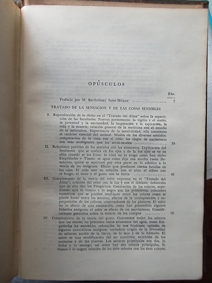 Libro usado en venta: Obras completas de Aristoteles (4 Tomos); editorial Anaconda impreso en 1947 realizamos envios a todo el mundo.5