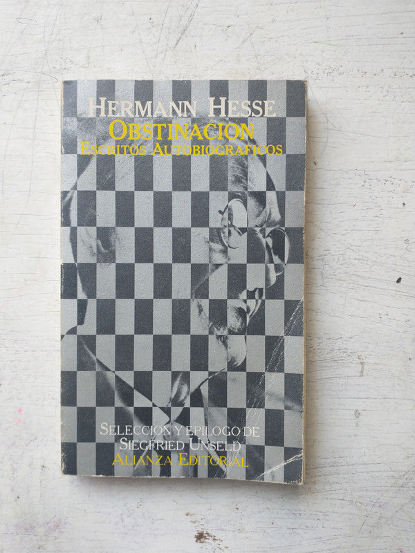 Libro usado en venta: Obstinacion de Herman Hesse; editorial Alianza impreso en 1982 realizamos envios a todo el mundo.1