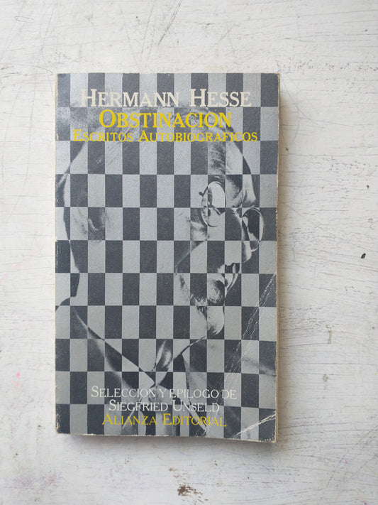 Libro usado en venta: Obstinacion de Herman Hesse; editorial Alianza impreso en 1982 realizamos envios a todo el mundo.1
