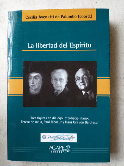 Libro usado en venta: La libertad del espiritu de Cecilia Avenatti de Palumbo; editorial Agape impreso en 2014 realizamos envios a todo el mundo.1
