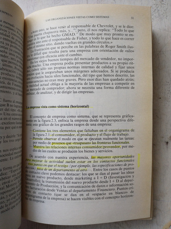 Libro usado en venta: Como mejorar el rendimiento en la empresa de Geary Rummier - Alan Brache; editorial Deusto impreso en 1993.2