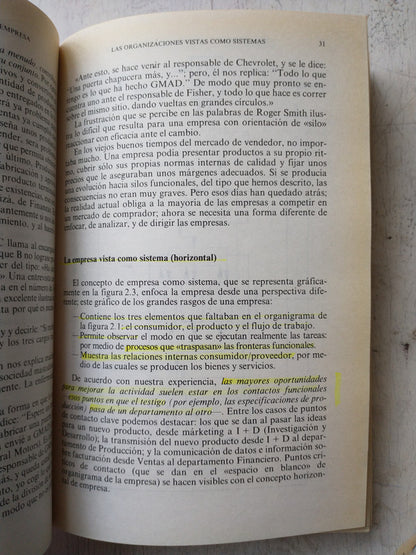 Libro usado en venta: Como mejorar el rendimiento en la empresa de Geary Rummier - Alan Brache; editorial Deusto impreso en 1993.2
