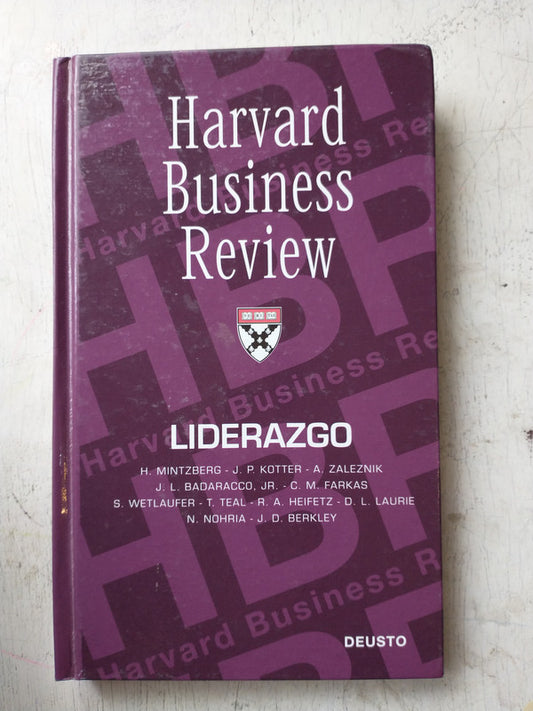 Libro usado en venta: Liderazgo de Harvard Business Review; editorial Deusto impreso en 2004 realizamos envios a todo el mundo.1