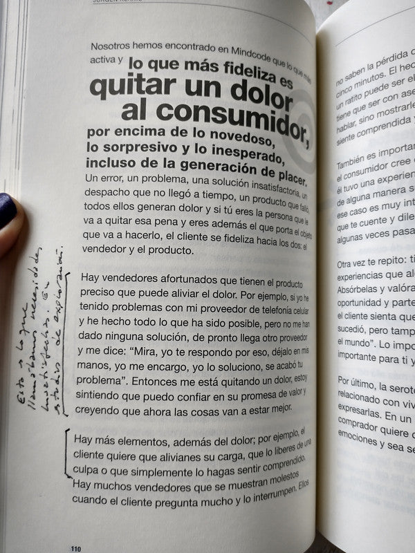 Libro usado en venta: Vendele a la mente, no a la gente de Jurgen Klaric; editorial Paidos impreso en 2016 realizamos envios a todo el mundo.3