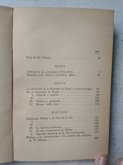 Libro usado en venta: La deshumanizacion del arte de Jose Ortega y Gasset; editorial Revista de Occidente impreso en 1958 envios a todo el mundo.2