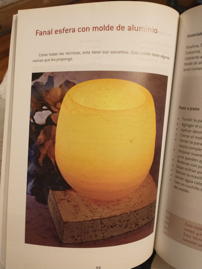 Libro usado en venta: Velas y sahumerios de Carla Gonzalez - Emilia Beznec; editorial Gargola impreso en 2006 realizamos envios a todo el mundo.3