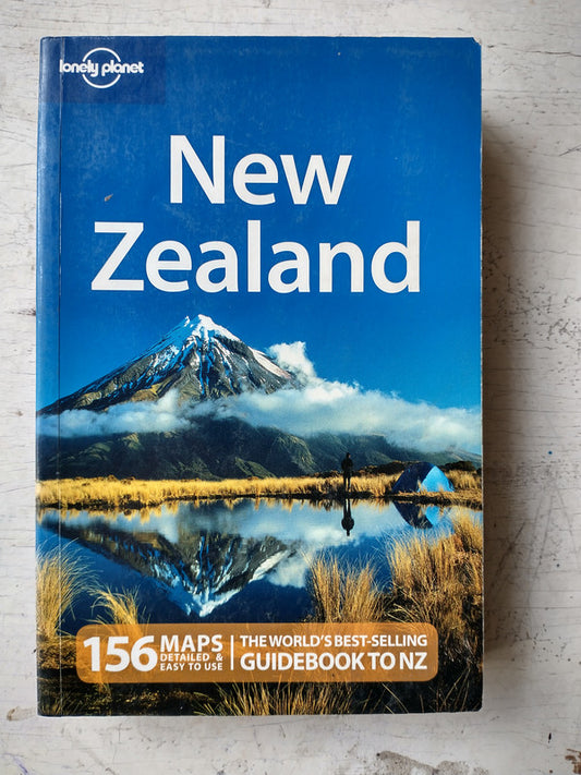 Libro usado en venta: New Zealand - The world's best-selling Guidebook to NZ; editorial Lonely Planet impreso en 2010 envios a todo el mundo.1