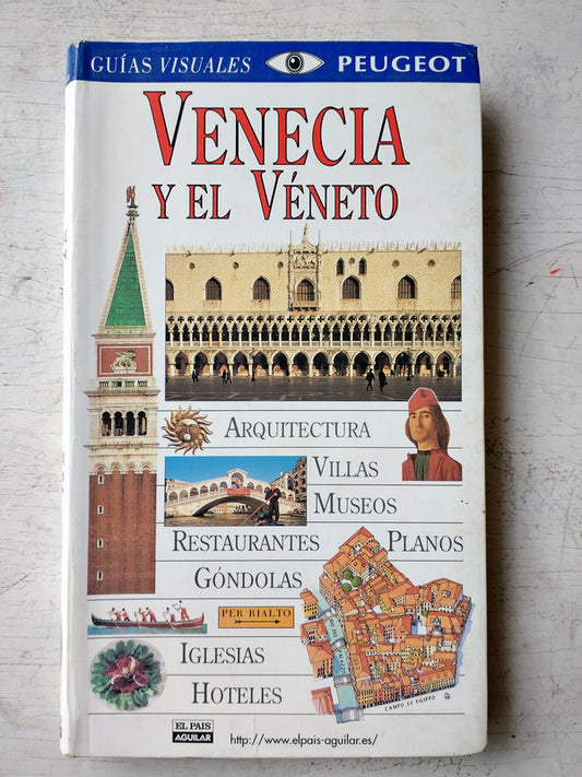 Libro usado en venta: Venecia y el Veneto de Guias Visuales; editorial Aguilar impreso en 2000 realizamos envios a todo el mundo.1