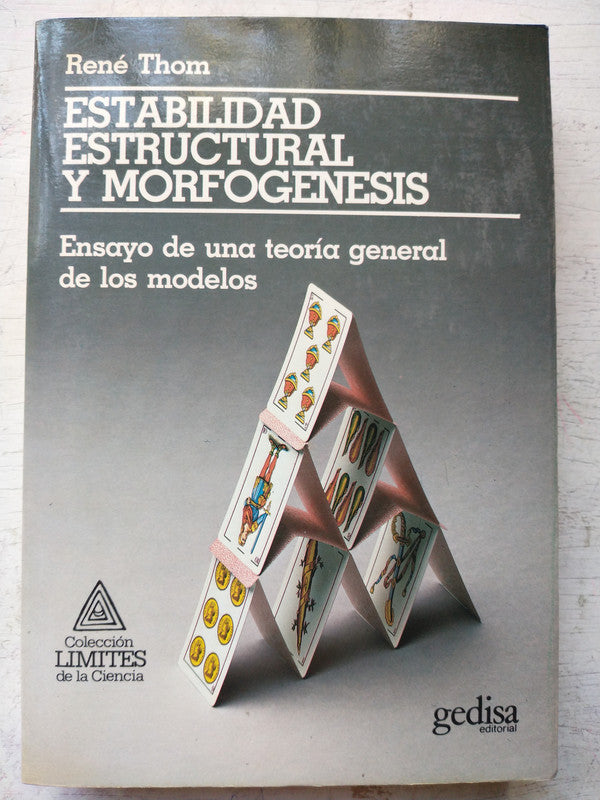 Libro usado en venta: Estabilidad estructural y morfogenesis de Rene Thom; editorial Gedisa impreso en 1987 realizamos envios a todo el mundo.1