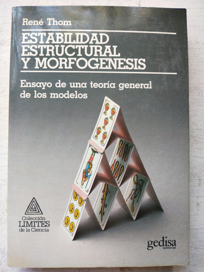 Libro usado en venta: Estabilidad estructural y morfogenesis de Rene Thom; editorial Gedisa impreso en 1987 realizamos envios a todo el mundo.1