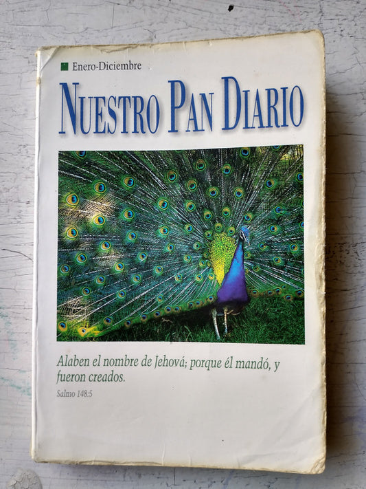 Libro usado en venta: Nuestro Pan diario (Enero-Diciembre); editorial NBR impreso en 1997 realizamos envios a todo el mundo.1