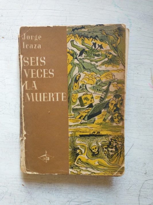 Libro usado en venta: Seis veces la muerte (Seis relatos) de Jorge Icaza; editorial Alpe impreso en 1954 realizamos envios a todo el mundo.1