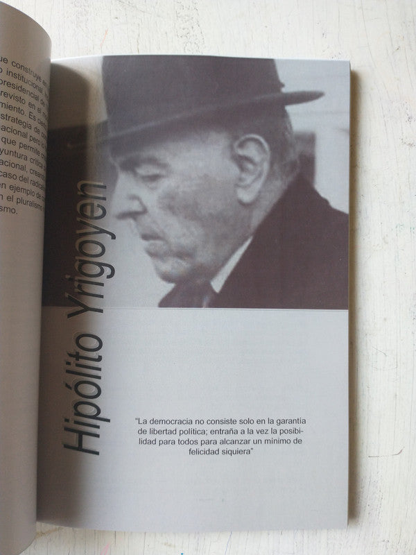 Libro usado en venta: Hipolito Yrigoyen 100 a?os; editorial Legislatura de la Ciudad de Buenos Aires impreso en 2016 realizamos envios a todo el mundo.2
