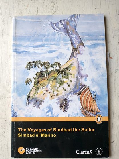 Libro usado en venta: Simbad el Marino - The Voyages of Sindbad the Sailor; editorial Penguin Books impreso en 2011 realizamos envios a todo el mundo.1
