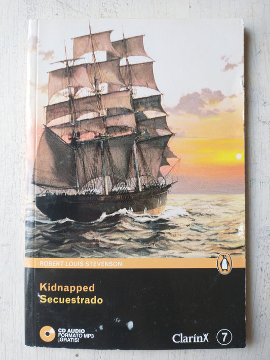 Libro usado en venta: Secuestrado - Kidnapped de Robert Louis Stevenson; editorial AGEA impreso en 2011 realizamos envios a todo el mundo.1