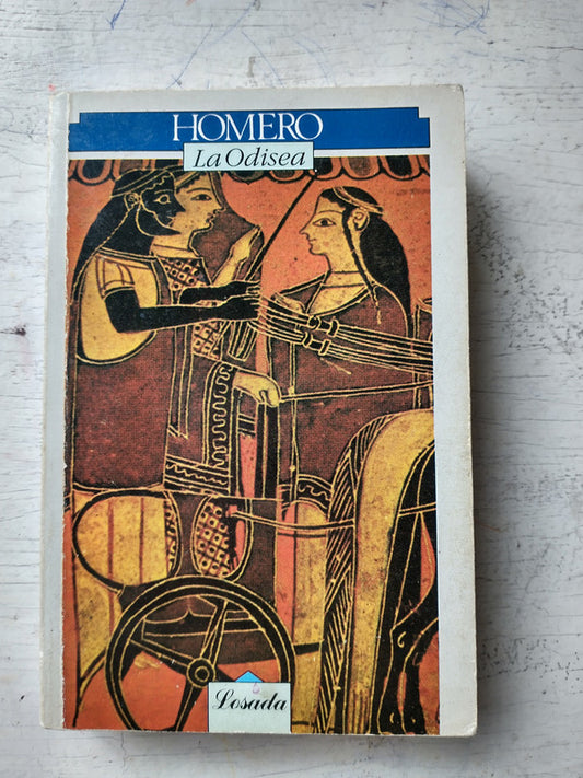 Libro usado en venta: La odisea de Homero; editorial Losada impreso en 1997 realizamos envios a todo el mundo.1