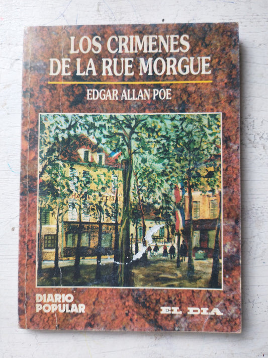 Libro usado en venta: Los crimenes de la rue morgue y otros cuentos de Edgar Allan Poe; editorial Diario Popular impreso en 1995.1
