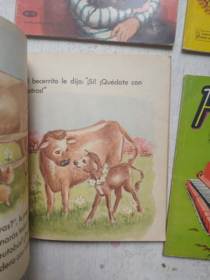Libro usado en venta: Los cuentos de Colorin (7 Libros); editorial Libreria del Colegio impreso en 1953 realizamos envios a todo el mundo.2