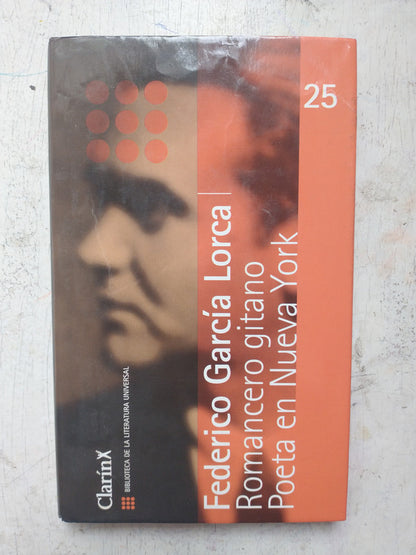 Libro usado en venta: Romancero Gitano - Poeta en Nueva York de Federico Garcia Lorca; editorial Clarin/Sol 90 impreso en 2000 envios a todo el mundo.1