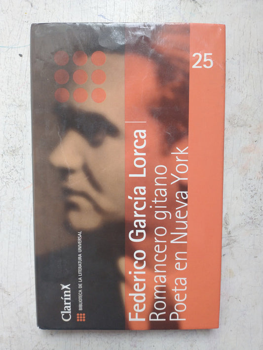 Libro usado en venta: Romancero Gitano - Poeta en Nueva York de Federico Garcia Lorca; editorial Clarin/Sol 90 impreso en 2000 envios a todo el mundo.1