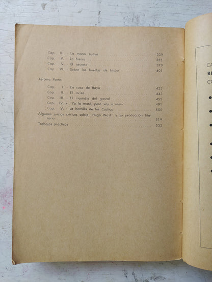 Libro usado en venta: La casa de los cuervos de Hugo Wast (G. A. Martinez Zuviria); editorial APIS impreso en 1969 realizamos envios a todo el mundo.4