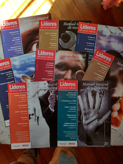 Libro usado en venta: Manual integral de Marketing de Lideres del tercer milenio; editorial AGEA realizamos envios a todo el mundo.3