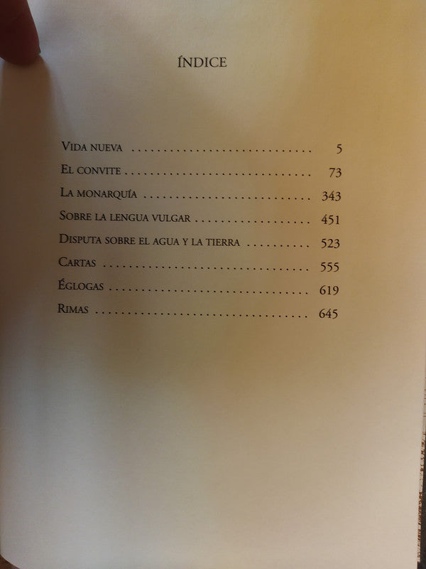 Libro usado en venta: Obras completas (2 Tomos) de Dante Alighieri; editorial Aguilar impreso en 2004 realizamos envios a todo el mundo.5