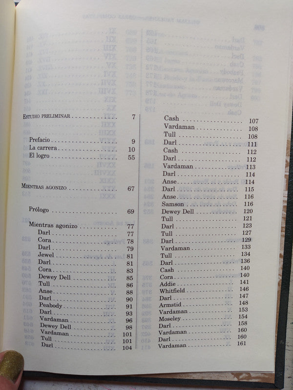 Libro usado en venta: Obras completas (2 Tomos) de William Faulkner; editorial Aguilar impreso en 2004 realizamos envios a todo el mundo.4