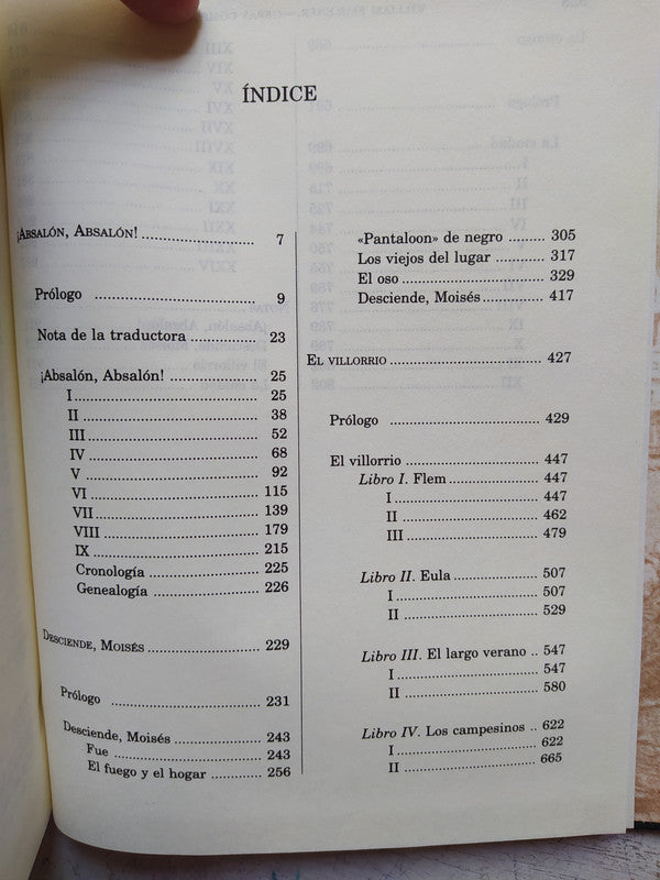 Libro usado en venta: Obras completas (2 Tomos) de William Faulkner; editorial Aguilar impreso en 2004 realizamos envios a todo el mundo.5