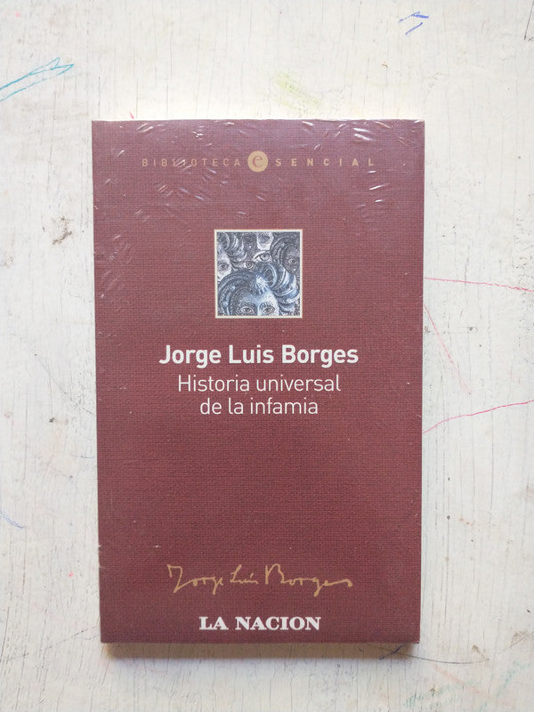 Libro usado en venta: Historia Universal de la infamia de Jorge Luis Borges; editorial La Nacion realizamos envios a todo el mundo.1