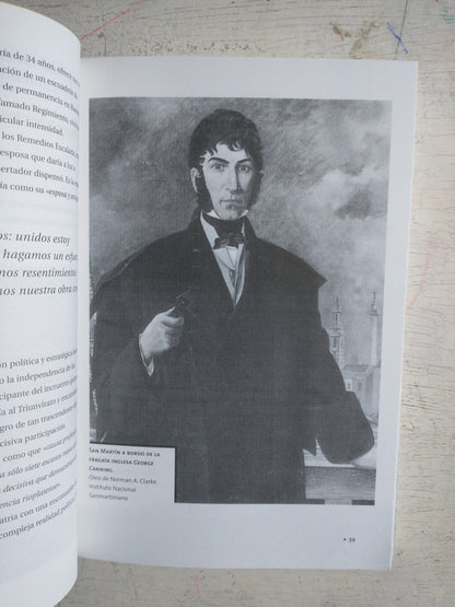 Libro usado en venta: General Jose de San Martin padre de la Patria - 150 a?os; editorial Circulo Militar impreso en 2000 envios a todo el mundo.2