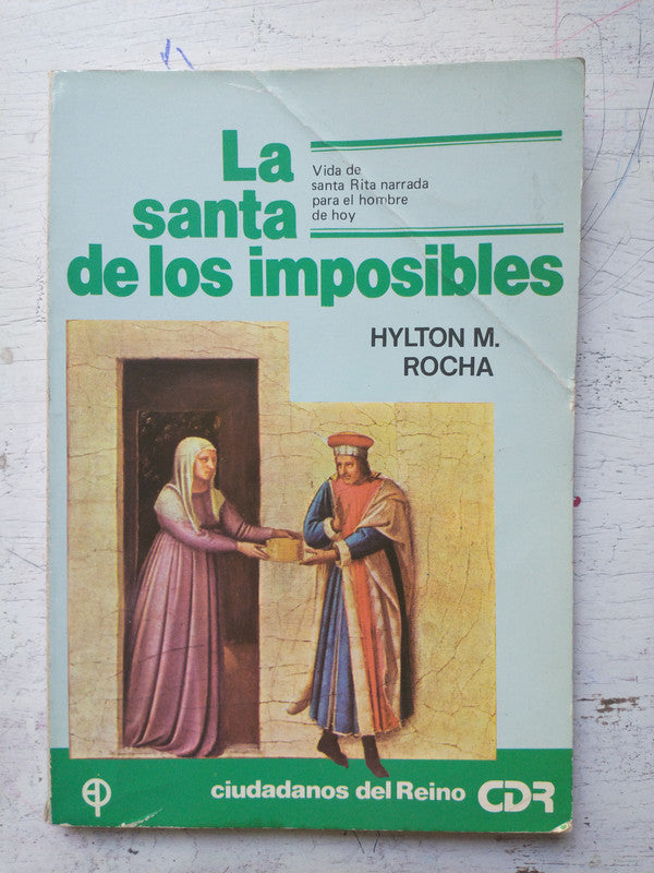 Libro usado en venta: La santa de los imposibles de Hylton M. Rocha; editorial Paulinas impreso en 1983 realizamos envios a todo el mundo.1
