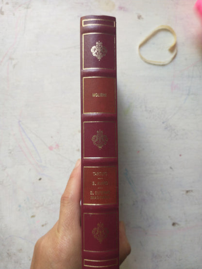 Libro usado en venta: Tartufo - El avaro - El enfermo imaginario de Jean-Baptiste Poquelin (Molière); editorial RBA impreso en 2002.2