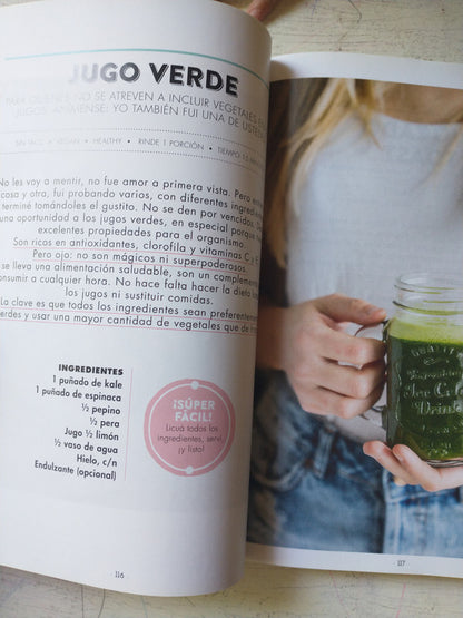 Libro usado en venta: The Healthy Book de Florencia Fernandez; editorial Planeta impreso en 2019 realizamos envios a todo el mundo.2