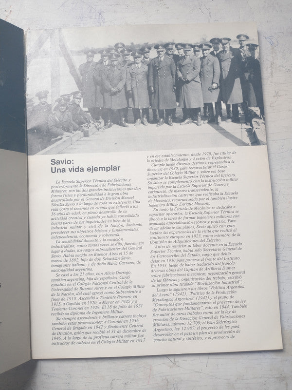 Libro usado en venta: Escuela Superior Tecnica 1930-1980 de Ejercito Argentino; editorial Sofos impreso en 1980 realizamos envios a todo el mundo.4