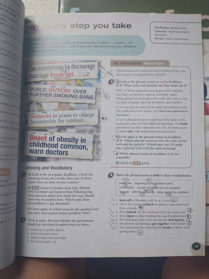 Libro usado en venta: Face2face Advanced (Student's and Workbook (Con CD) de Cunningham - Bell - Chris Redston; Cambridge University Press 20101.5
