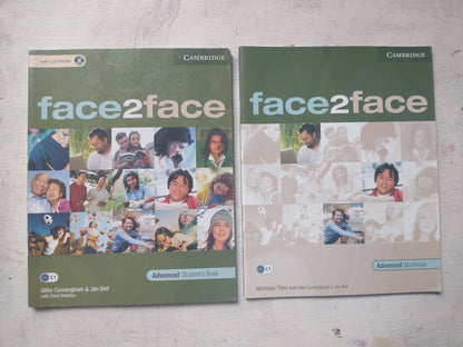 Libro usado en venta: Face2face Advanced (Student's and Workbook (Con CD) de Cunningham - Bell - Chris Redston; Cambridge University Press 20101.1