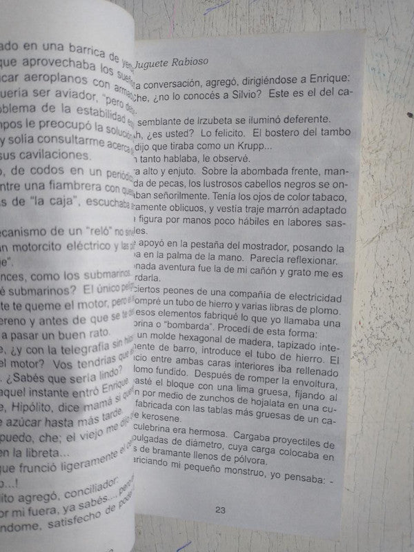 Libro usado en venta: El juguete rabioso de Roberto Arlt; editorial Santiago Rueda impreso en 2004 realizamos envios a todo el mundo.2
