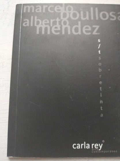 Libro usado en venta: S/T sobre tinta - Arte contemporaneo de Alberto Mendez - Marcelo Boullosa; editorial Carla Rey realizamos envios a todo el mundo.1