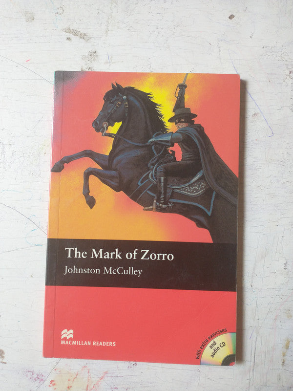 Libro usado en venta: The Mark of Zorro (No contiene CD) de Johnston McCulley; editorial Macmillan impreso en 2005 realizamos envios a todo el mundo.1