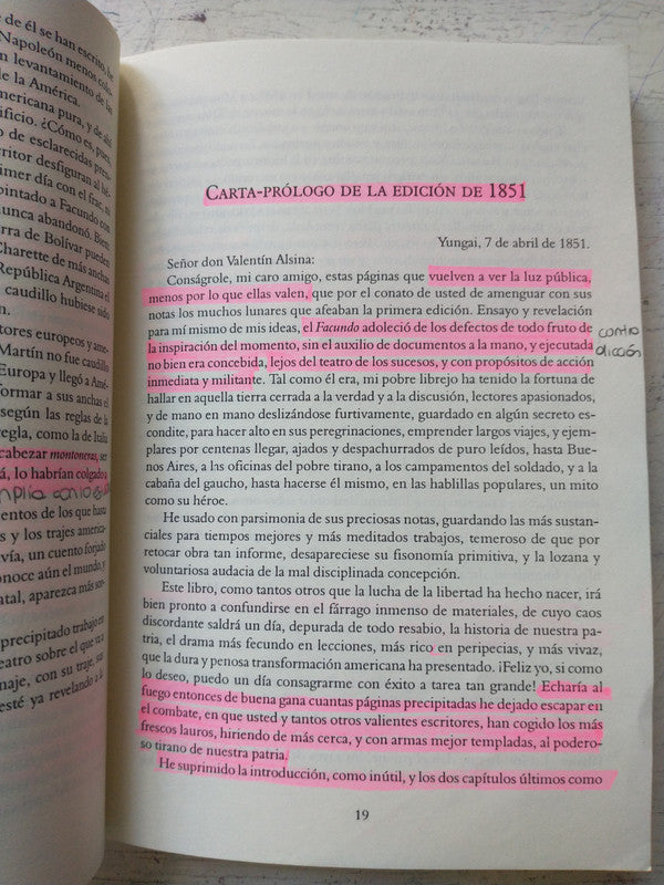 Libro usado en venta: Facundo de Domingo Faustino Sarmiento; editorial Agebe impreso en 2004 realizamos envios a todo el mundo.2