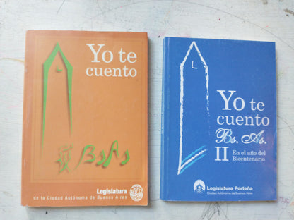 Libro usado en venta: Yo te cuento (Vol. 1 y 2) de Antologia de narradores noveles argentinos; editorial Ciudad de Buenos Aires impreso en 2007.1