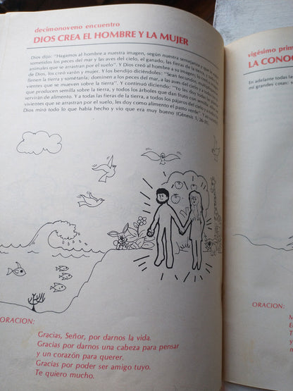 Libro usado en venta: Dejen que se acerquen (Vol. 1 y 2) de Clara Braun de Peña; editorial Paulinas impreso en 1984 realizamos envios a todo el mundo.3