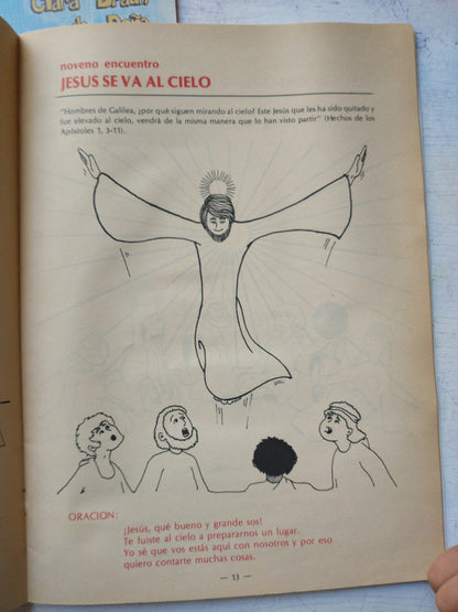 Libro usado en venta: Dejen que se acerquen (Vol. 1 y 2) de Clara Braun de Peña; editorial Paulinas impreso en 1984 realizamos envios a todo el mundo.4