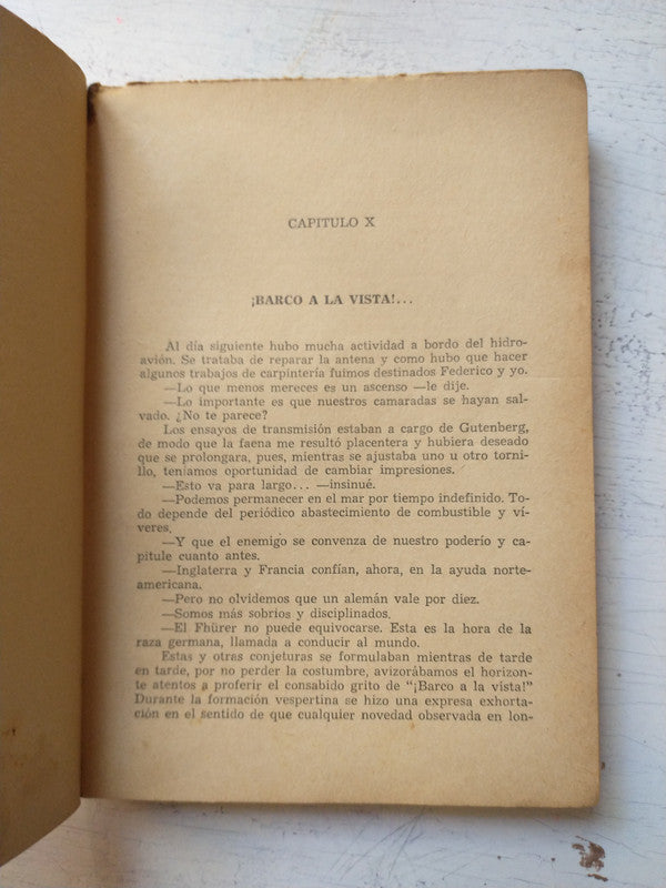 Libro usado en venta: Graf Spee de Rudolf Muller; editorial Enrique Signoris impreso en 1954 realizamos envios a todo el mundo.3
